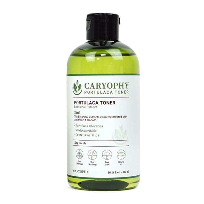  Nước hoa hồng cho da mụn Caryophy Portulaca Toner 300ml