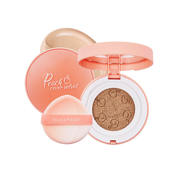 Phấn nước che phủ tốt Black Rouge Peach Cover Velvet