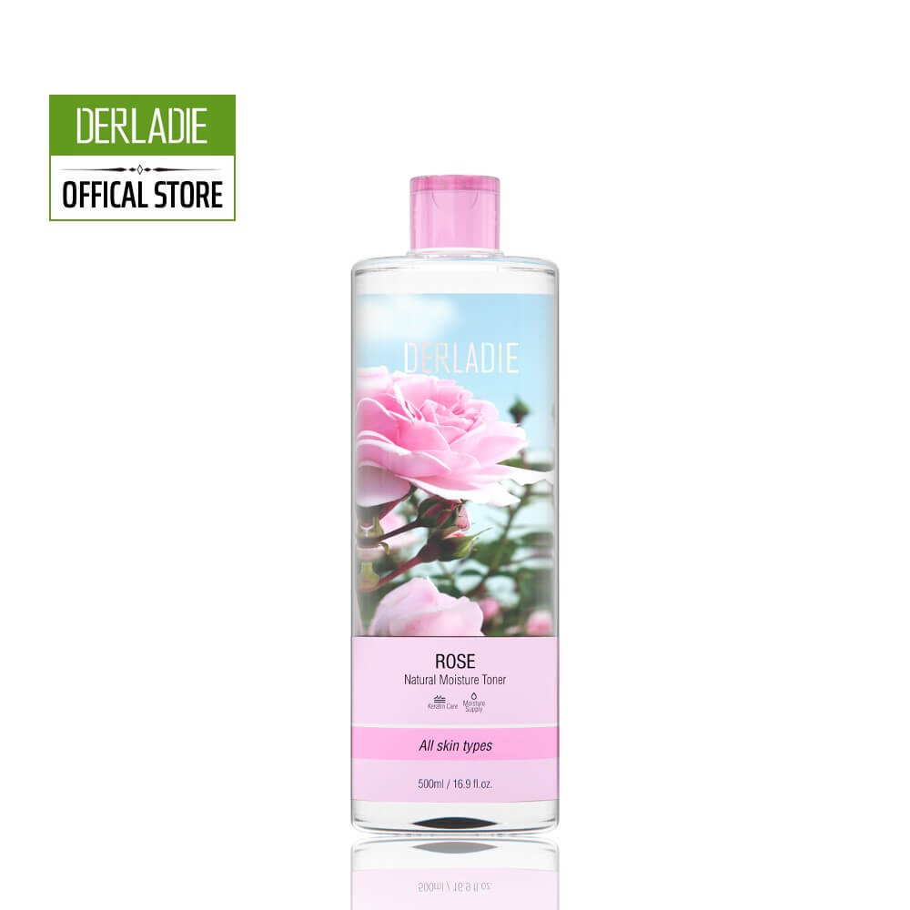 Toner trị mụn Derladie Rose Natural Moisture Toner