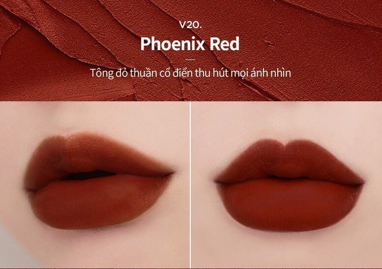 bảng màu son merzy