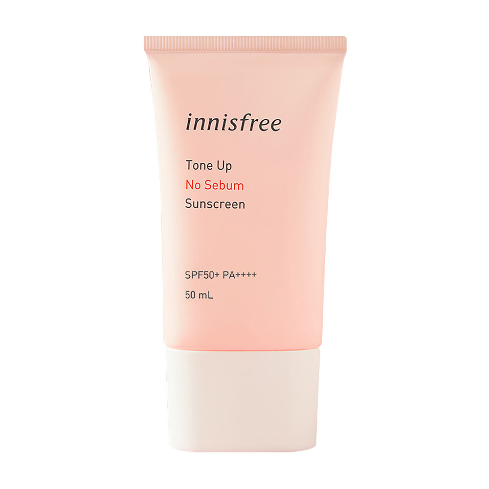 Kem chống nắng cho da dầu mụn Innisfree Tone Up No Sebum Sunscreen SPF50+ PA++++ 50ml