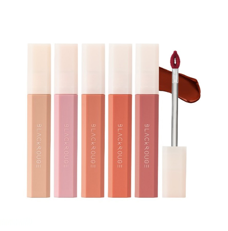 Son Kem Black Rouge Half & Half Water Velvet Siêu Mềm Mịn Môi