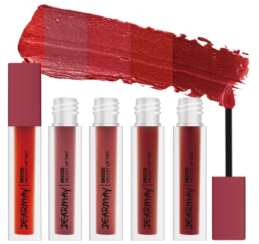 Son Kem Lì Dearmay Breeze Velvet Lip Tint Mềm Mịn Bền Màu Lâu Trôi