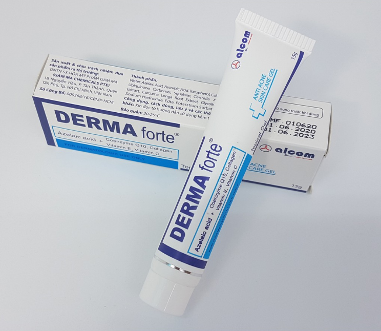 kem trị mụn derma forte