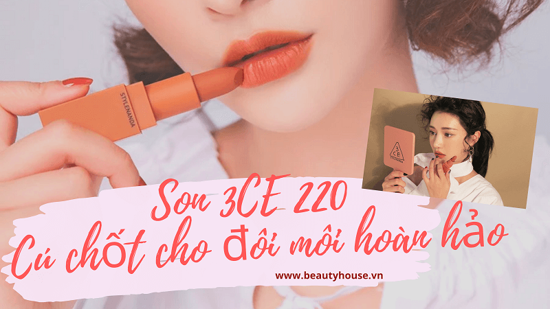 Review son 3CE 220 Hit Me Up khiến chị em không ngừng săn đón