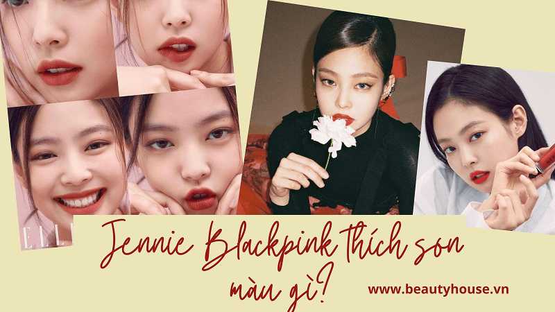 Chiêm ngưỡng bộ sưu tập son Jennie Black Pink đẹp xỉu up xỉu down