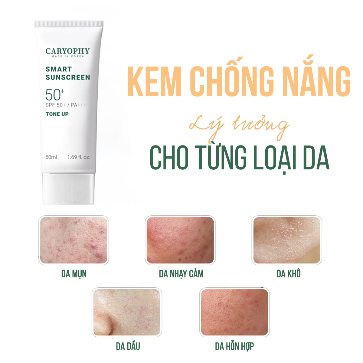 kem chống nắng caryophy