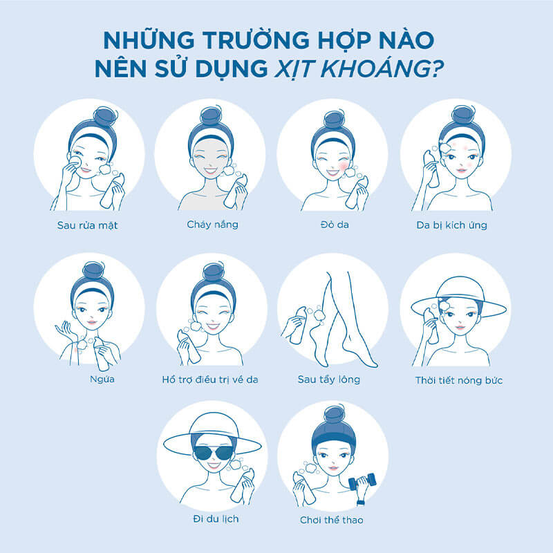 xịt khoáng vichy