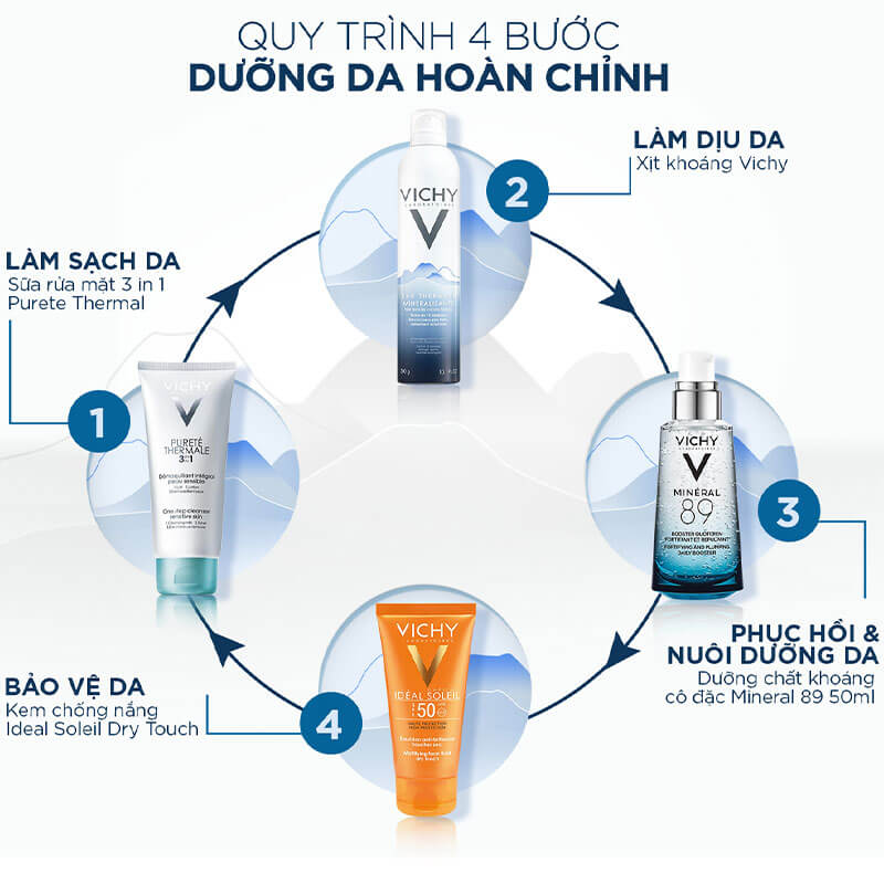 xịt khoáng vichy