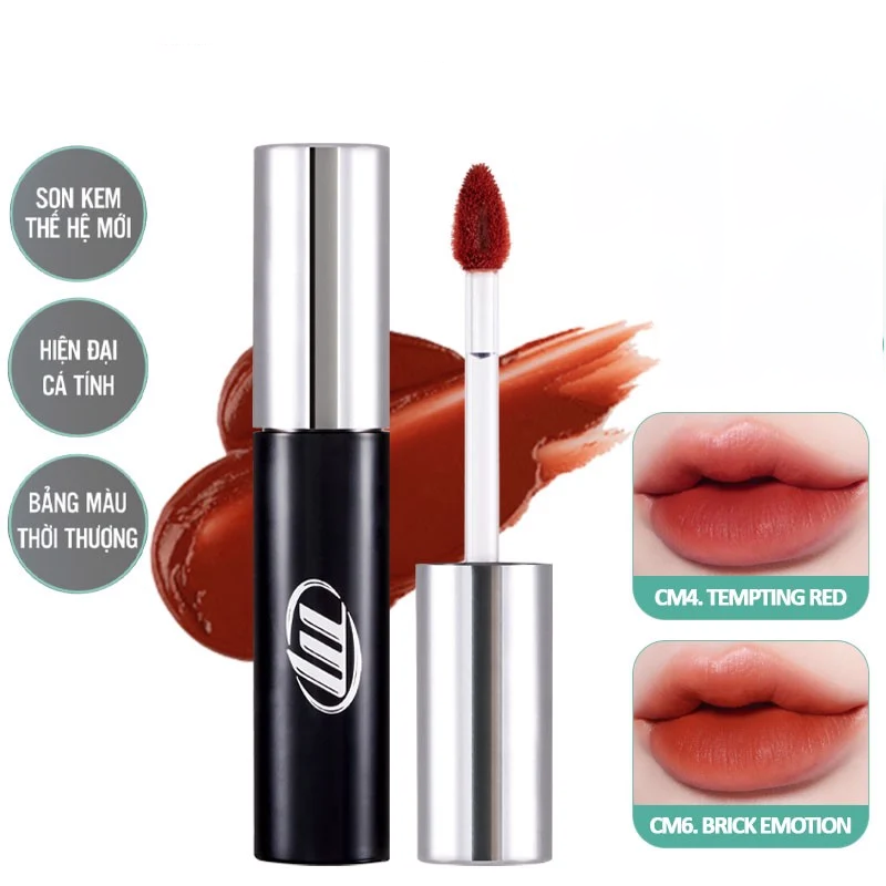 Son kem lì Merzy Cyber Mellow Tint phiên bản vỏ đen mới nhất T10/2023 (Pre-Order)